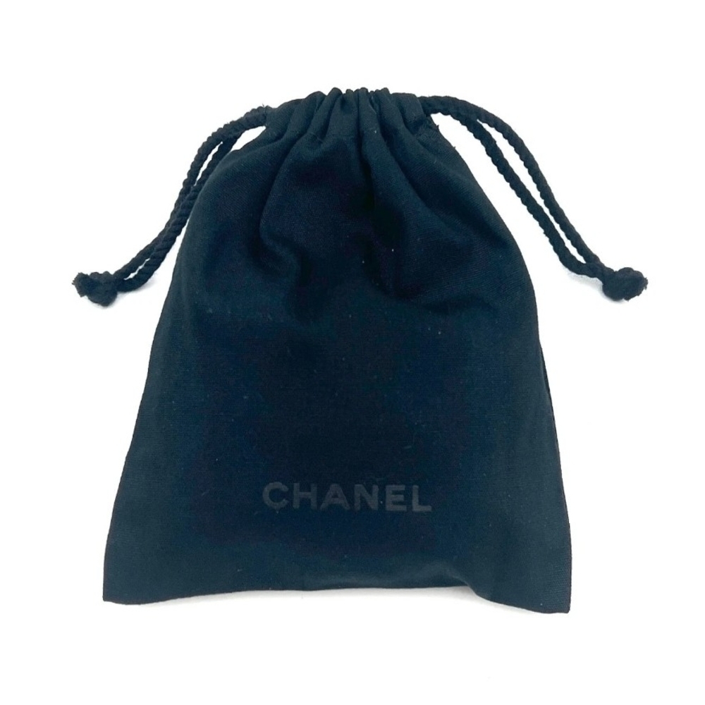 Authentic CHANEL Beauté Black Drawstring Pouch Bag Jewelry Makeup NWOT - Picture 2 of 2